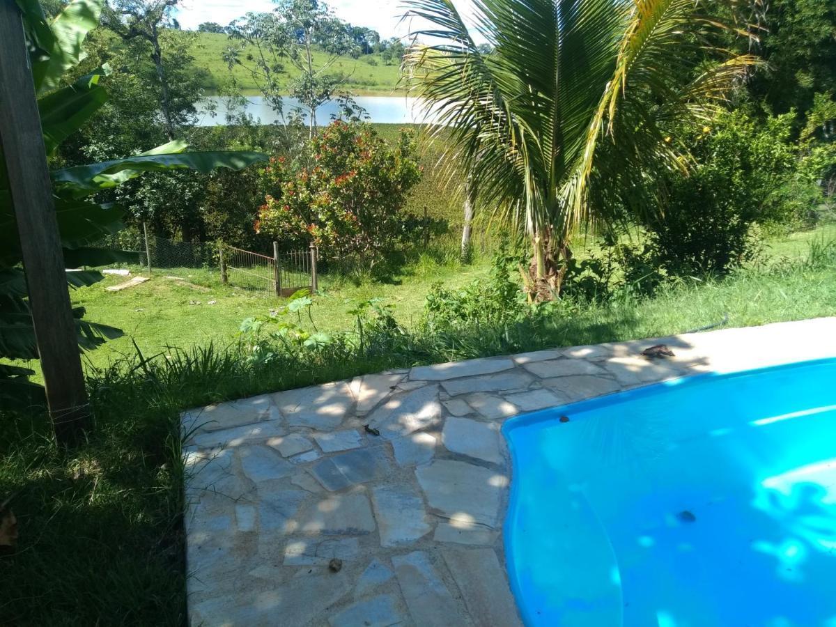 Casa Com Piscina Fundo Pra Represa E Ar Condicionado Casinhabrancadevaranda Ijaci Extérieur photo