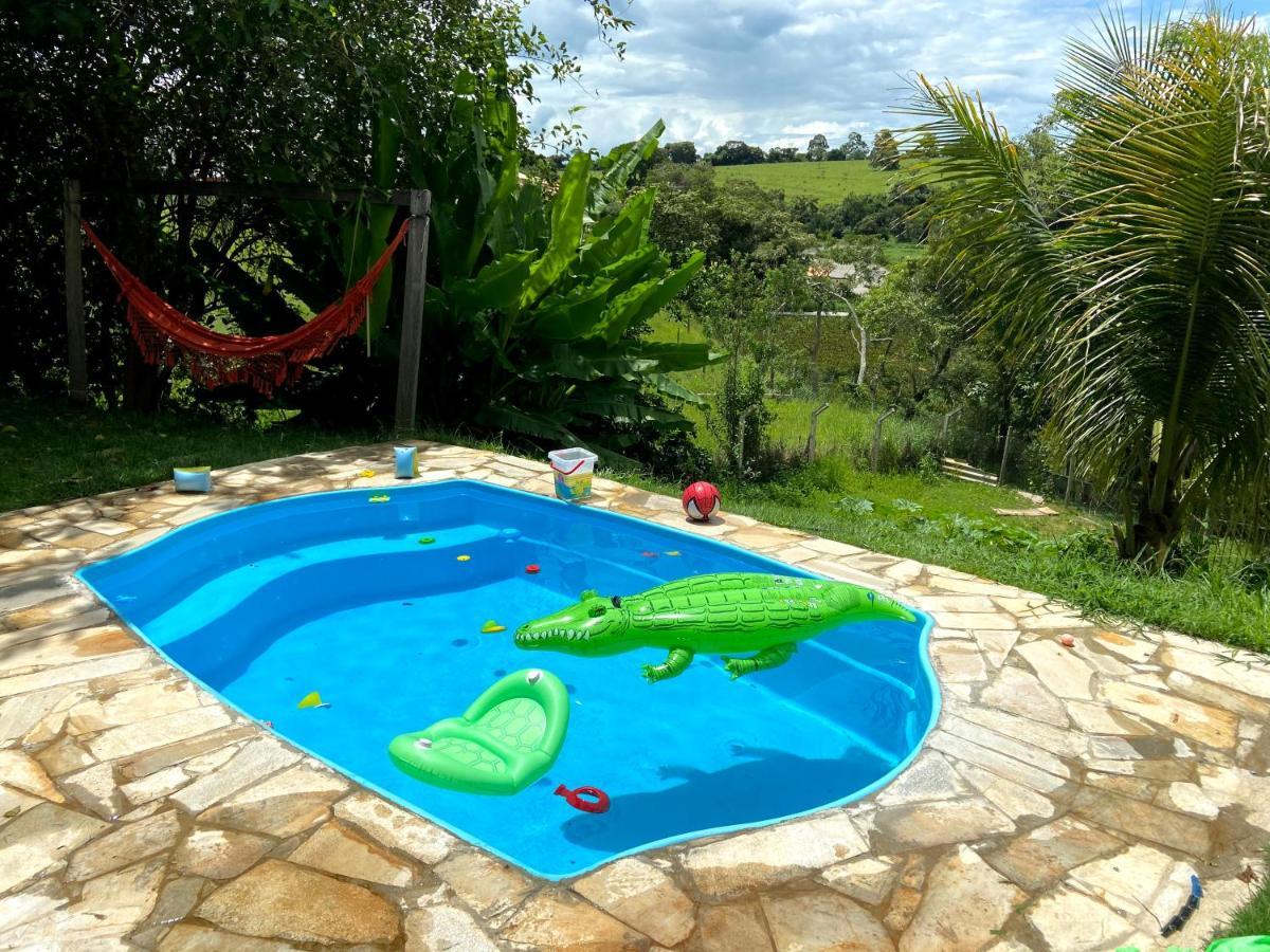 Casa Com Piscina Fundo Pra Represa E Ar Condicionado Casinhabrancadevaranda Ijaci Extérieur photo