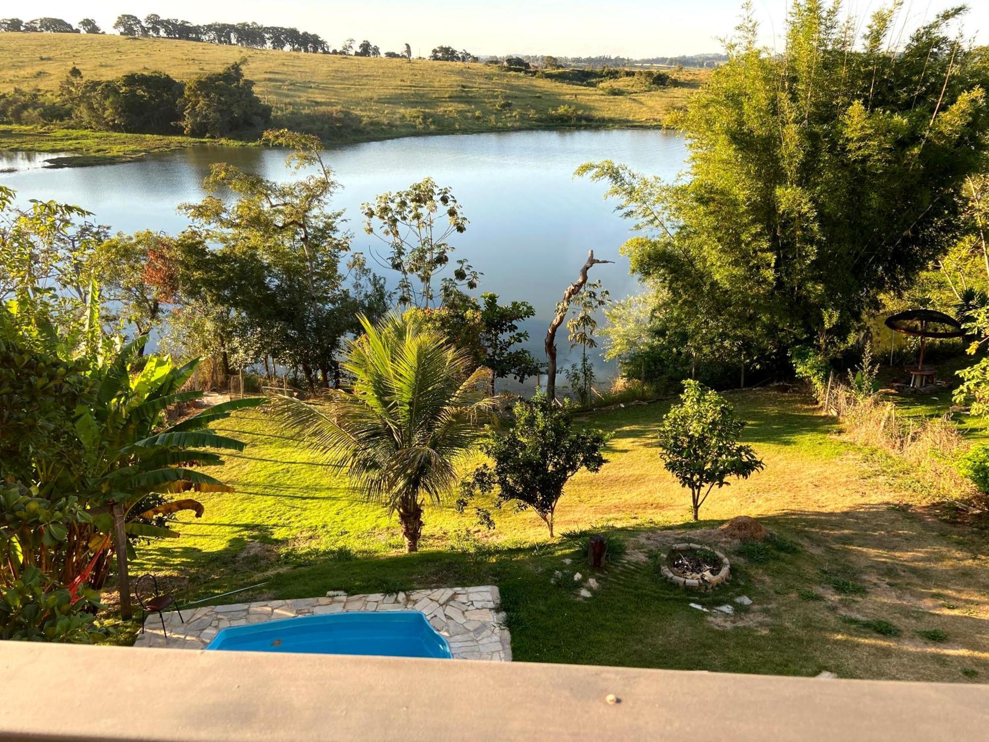 Casa Com Piscina Fundo Pra Represa E Ar Condicionado Casinhabrancadevaranda Ijaci Extérieur photo